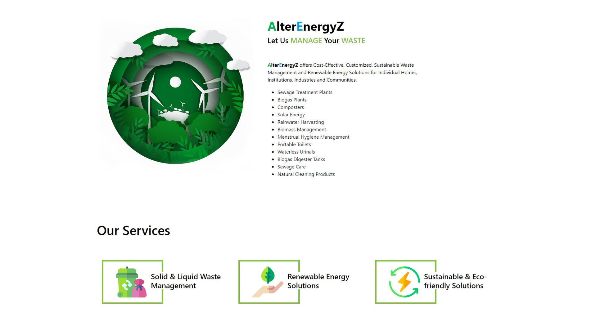 AlterEnergyZ website image