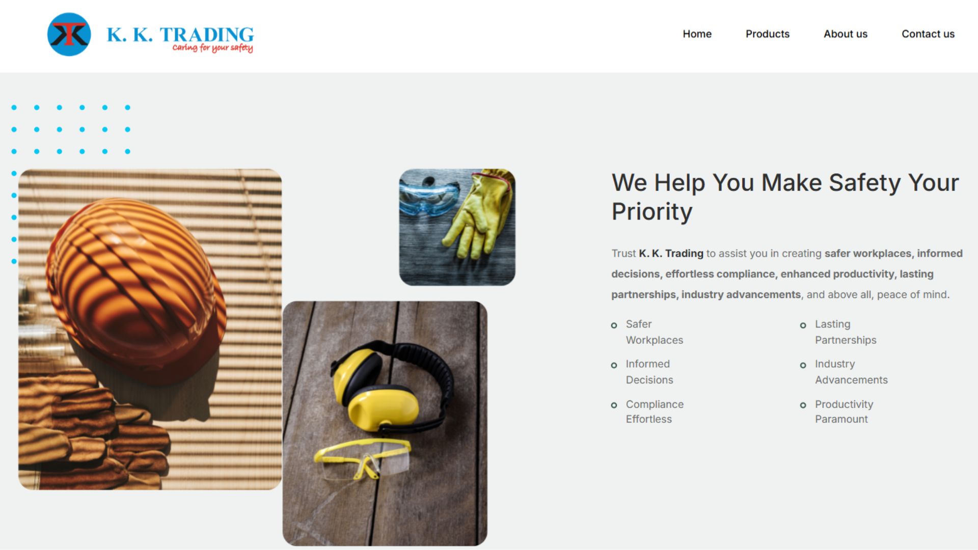 KKTrading Goa website