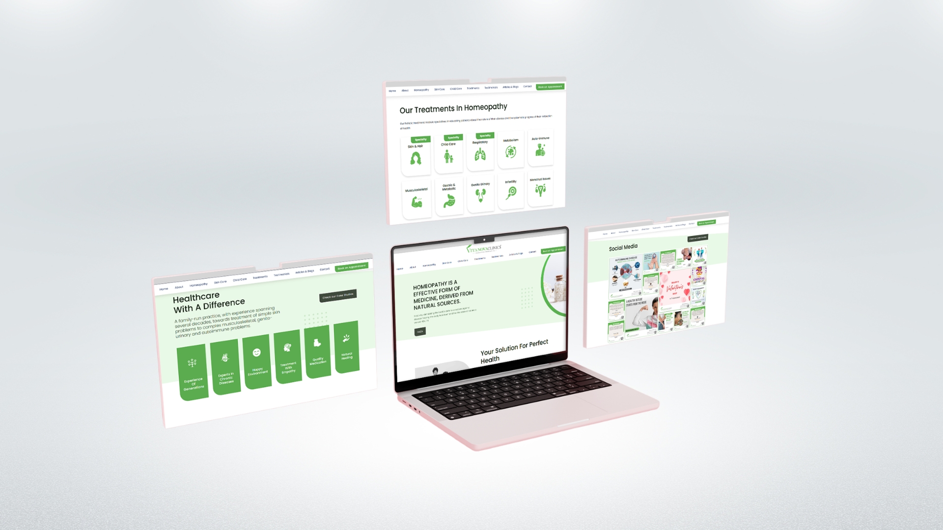 Vitanova Clinics website